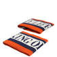 Set Multicolor Striped Cotton "King Of My Life" Wristband