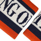 Set Multicolor Striped Cotton "King Of My Life" Wristband