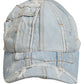 Men Blue Patchwork Cotton Denim Baseball Cap Hat