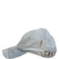 Men Blue Patchwork Cotton Denim Baseball Cap Hat
