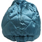 Men Teal Polyester Quilted Baseball Cap Hat