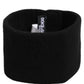 Men Black Cashmere Knitted Logo Head Band One Size