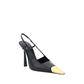 Black Calf Leather Bos Taurus High Heel Pumps