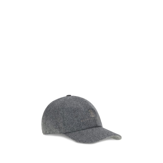 Gray Wool Oves Aries Cap (Baseball Hat)