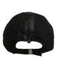 Men Black Cotton Baseball Cap 6 Panels Hat