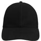 Men Black Wool Baseball Cap 6 Panels Hat
