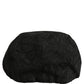 Men Black Floral Jacquard Newsboy Capello Hat