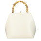 Beige Leather Handbag