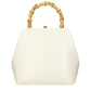 Beige Leather Handbag