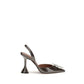 Brown Calf Leather Bos Taurus High Heel Pumps