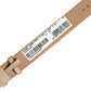 Beige Calfskin Leather Gold Buckle Belt Strap Bracelet