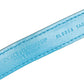 Turquoise Texture Leather Gold Buckle Belt Strap Bracelet