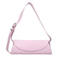 Pink Leather Crossbody Bag