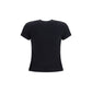 Black Cotton T-Shirt