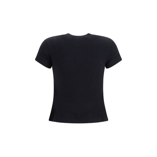 Black Cotton T-Shirt