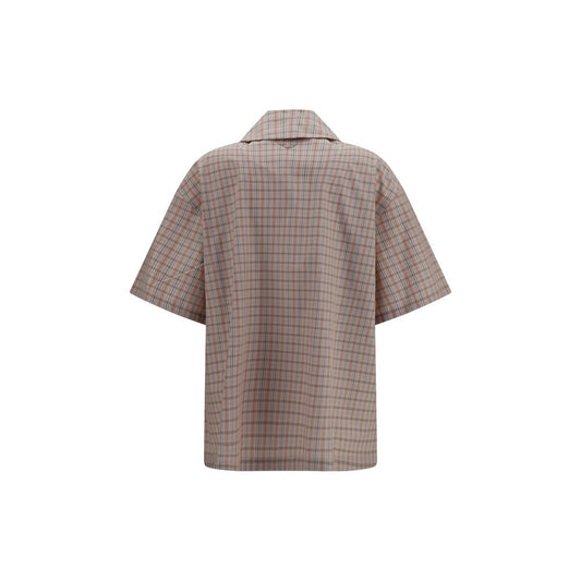 Multicolor Cotton Shortsleeve Shirt