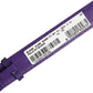 Violet Textured Leather Gold Buckle Belt Strap Bracelet