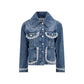 Blue Cotton Denim Jacket