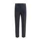 Gray Wool Oves Aries Casual Pants