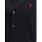 Black Wool Oves Aries Cardigan