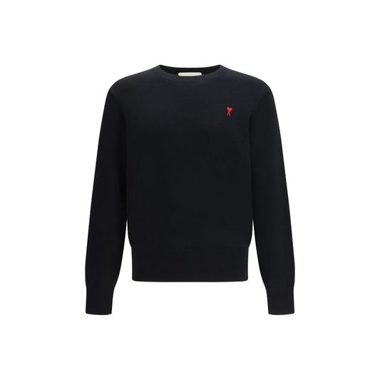 Black Cotton Sweatshirt