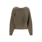 Bicolor Cashmere Cardigan