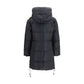 Black Goose Down Full-Length Jacket