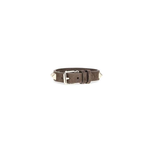 Brown Calf Leather Bos Taurus Bracelet