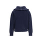 Blue Cashmere Polo Shirt