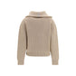Beige Cashmere Polo Shirt