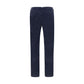 Blue Cotton Chino Pants