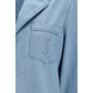 Blue Cotton Dress Shirt