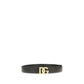Black Calf Leather Bos Taurus Regular Belt