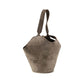Beige Calf Leather Bos Taurus Shoulder Bag
