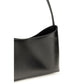 Black Calf Leather Bos Taurus Shoulder Bag