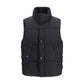 Black Goose Down Sleeveless Jacket