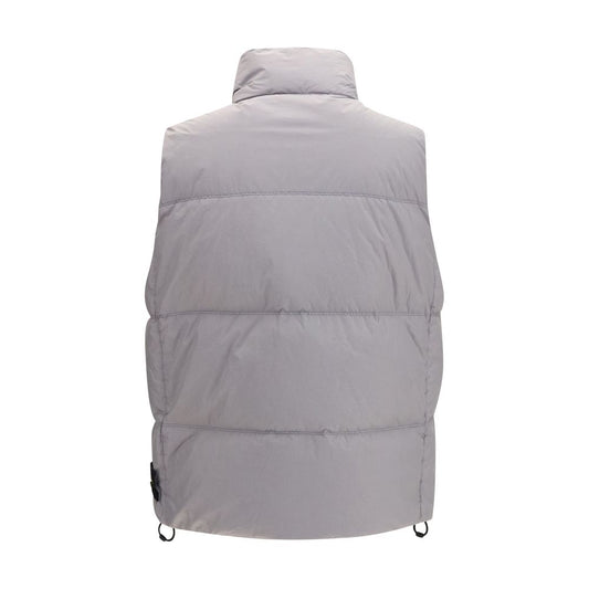 Gray Goose Down Sleeveless Jacket