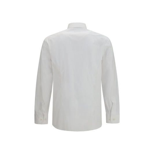 White Cotton Dress Shirt