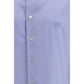 Blue Cotton Dress Shirt