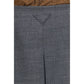 Gray Wool Oves Aries Midi Skirt