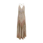 Multicolor Viscose Long Dress