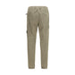 Bicolor Cotton Cargo Pants