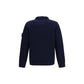 Blue Cotton Cardigan