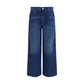 Blue Cotton Jeans Denim