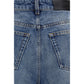 Blue Cotton Relaxed Fit Jeans