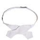 Men White 100% Silk Adjustable Neck Papillon Bow Tie