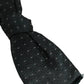 Men Green Patterned Adjustable Neck Papillon Bow Tie