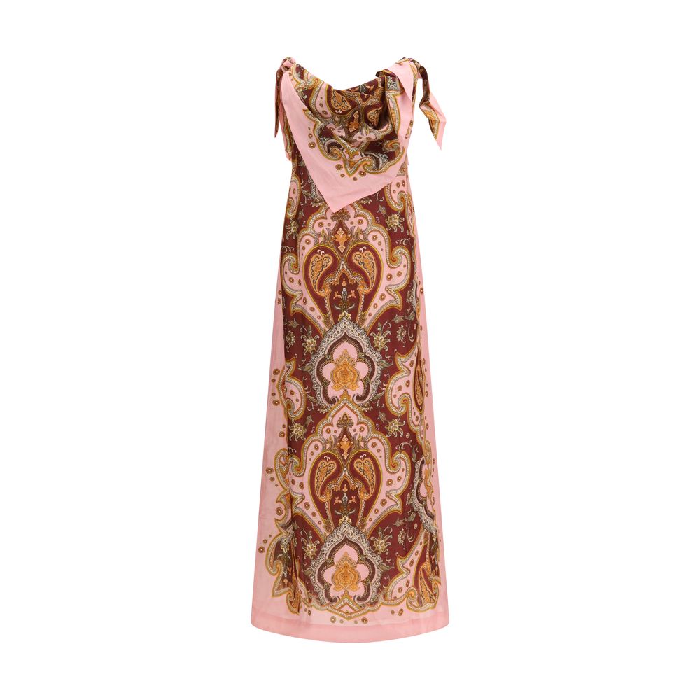 Multicolor Viscose Casual Dress
