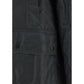 Bicolor Cotton Full-Length Jacket