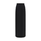 Black Wool Oves Aries Long Skirt